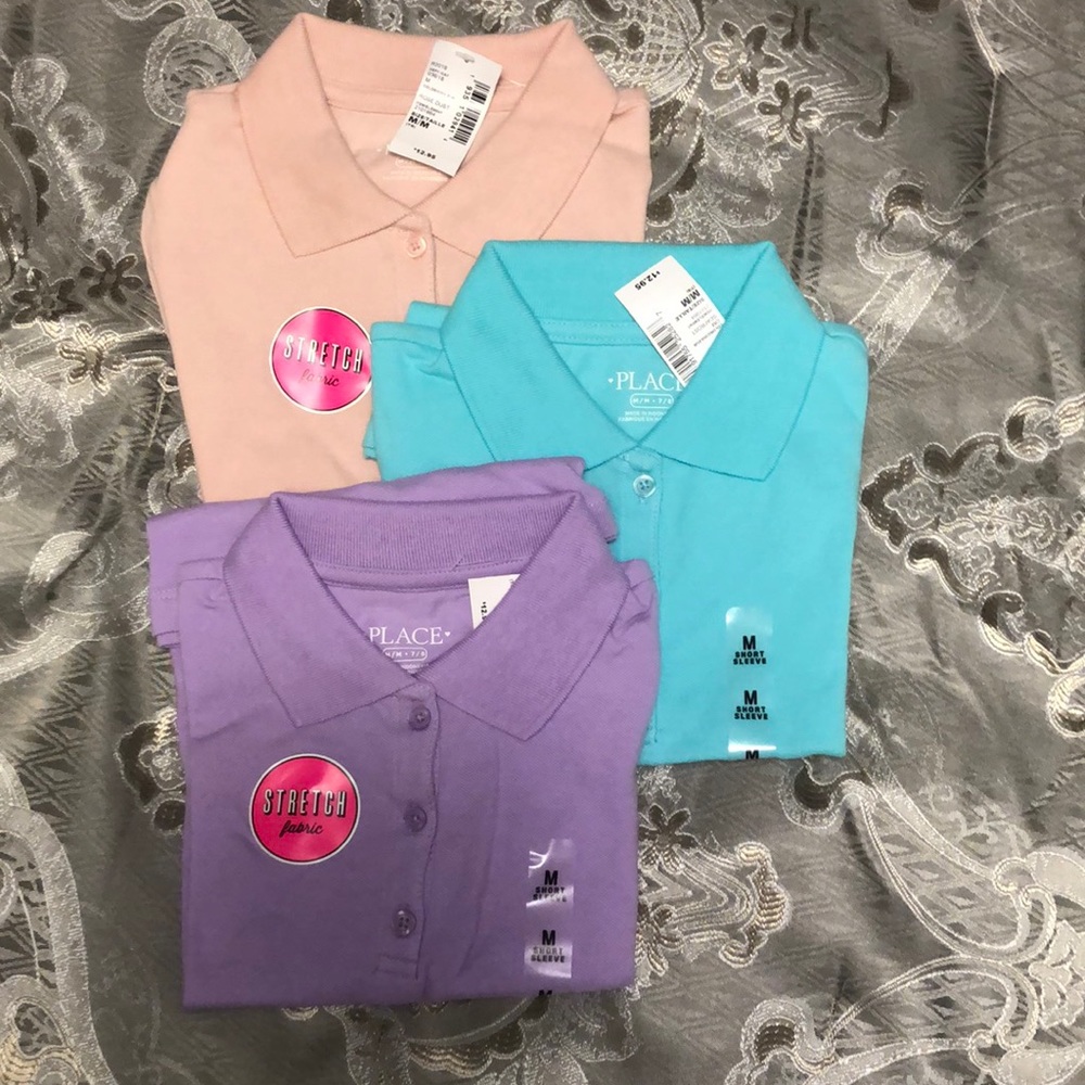 3 uniform shirts from Children’s Place